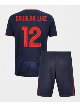 Billige Nottingham Forest Douglas Luiz #12 Tredjedraktsett Barn 2025-26 Kortermet (+ Korte bukser)